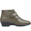 Wide Fit Leather Ankle Boots - KF28026 / 313 332 image 1