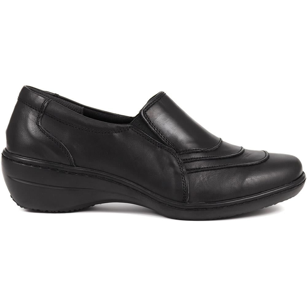 Leather Slip-On Shoes - HAK38031 / 324 716 image 1