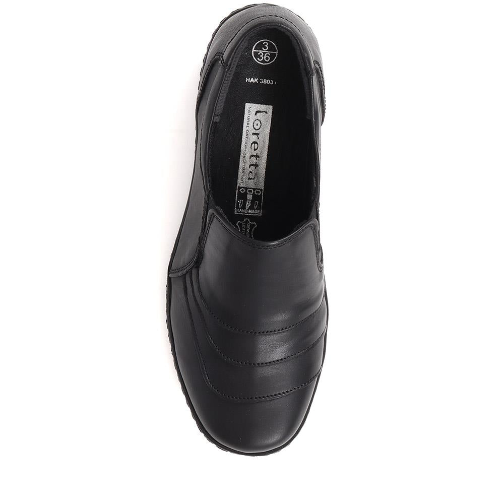 Leather Slip-On Shoes - HAK38031 / 324 716