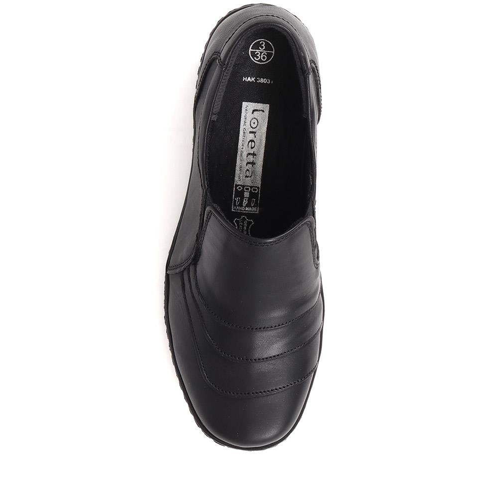 Leather Slip-On Shoes - HAK38031 / 324 716 image 4