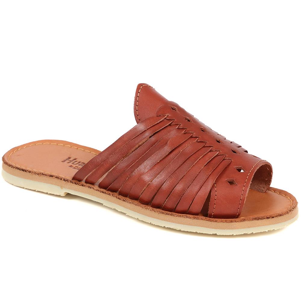 Leather Sliders - VAN37060 / 324 878 image 0