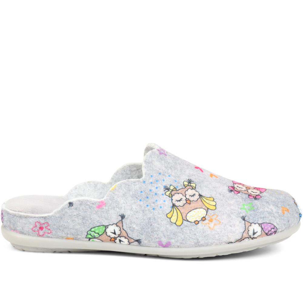 Owl Mule Slippers - RELAX38005 / 324 266 image 1