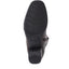 Polished Leather Heeled Ankle Boots - NAP38003 / 324 193 image 2
