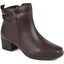 Polished Leather Heeled Ankle Boots - NAP38003 / 324 193 image 3