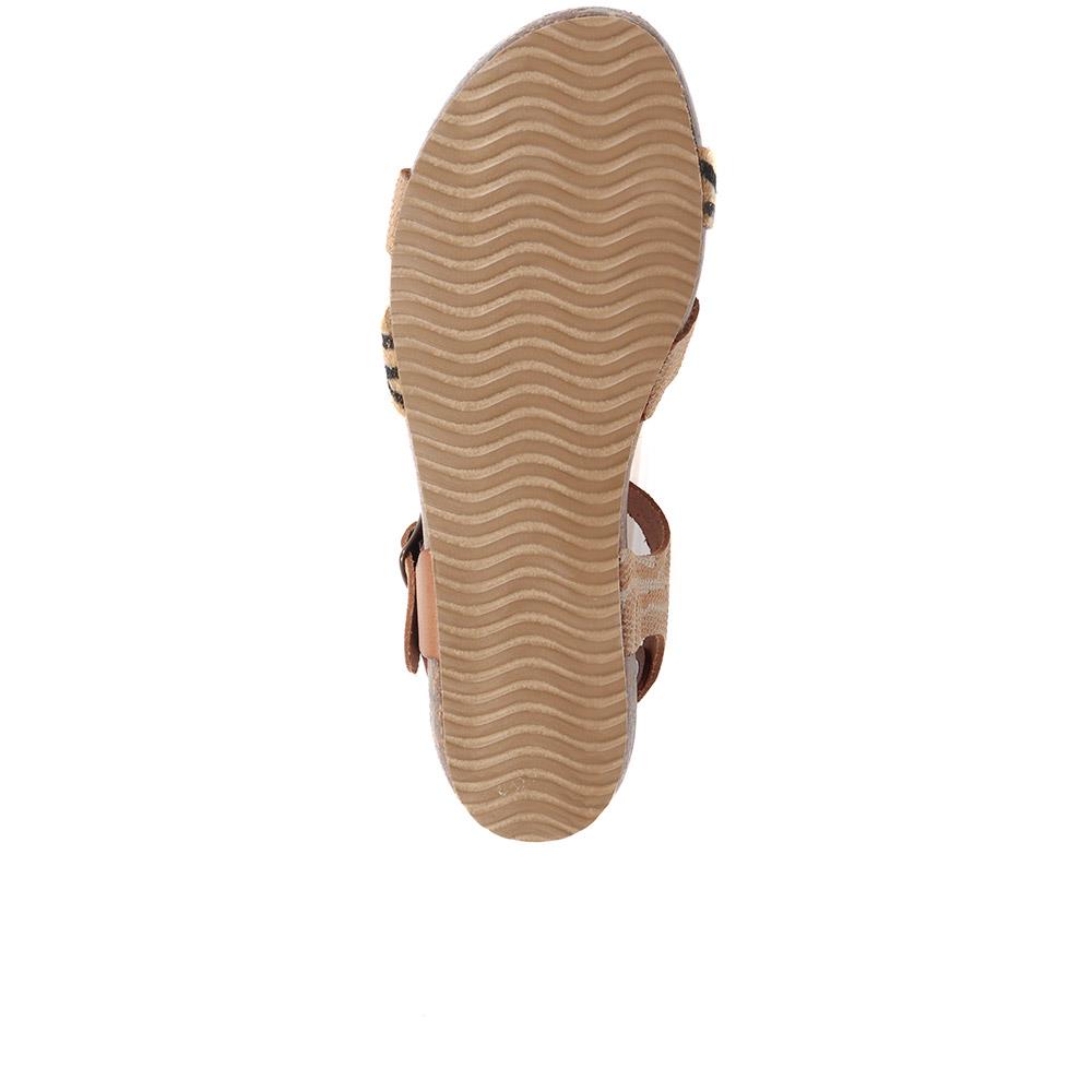 Flat Adjustable Sandals - VAN37050 / 324 875 image 3