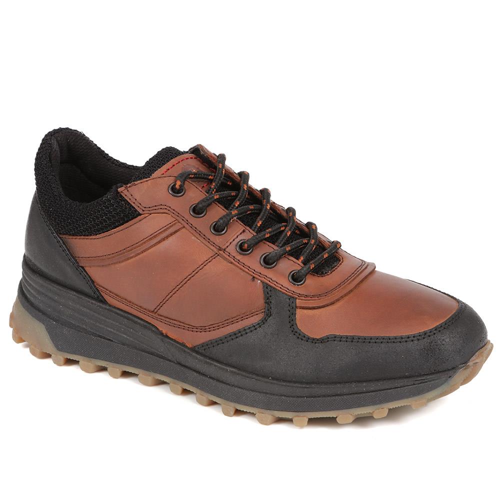 Casual Leather Trainers - RNB38027 / 324 275 image 0