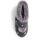 Extra Wide Fit Faux Fur Flower Slippers - LISBET / 324 143 image 5