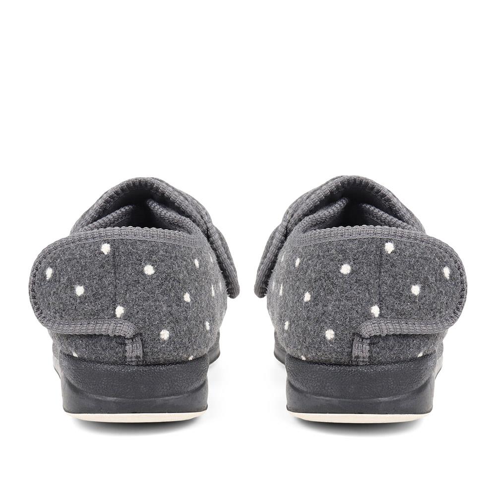 Extra Wide Fit Adjustable Slippers - MERYL / 324 146 image 2