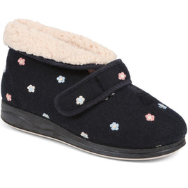 Extra Wide Fit Slipper Boots