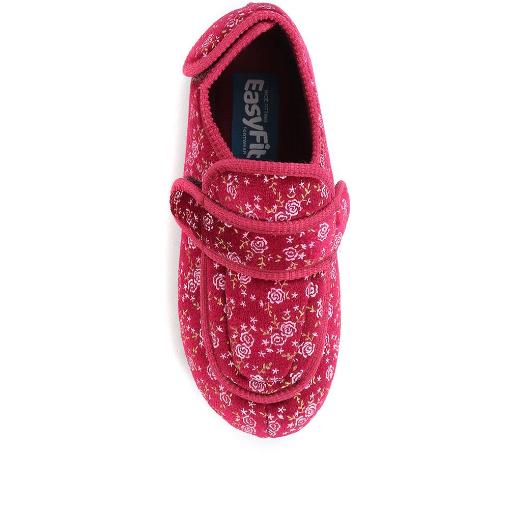 Extra Wide Fit Adjustable Slippers - CATHRINE / 320 261 image 3