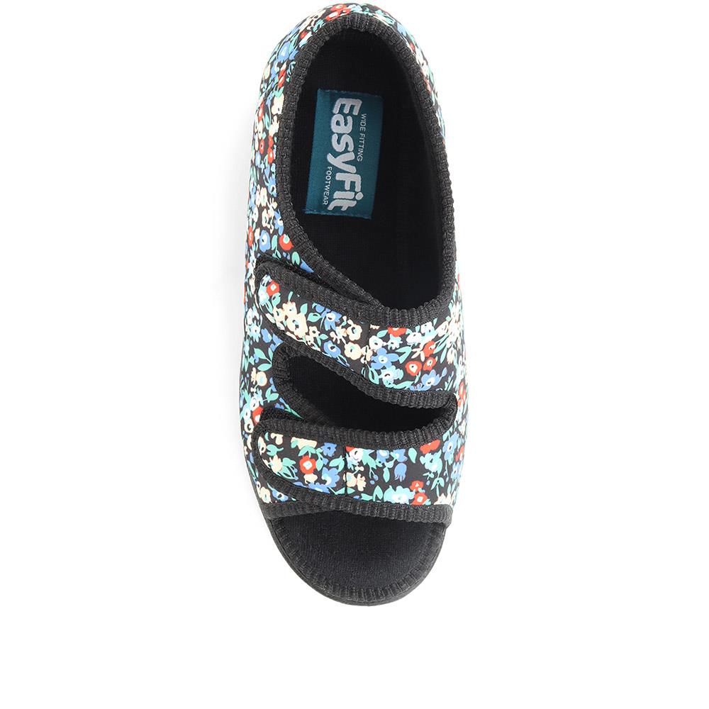 Extra Wide Fit Fully Adjustable Slippers - BETINA / 321 651 image 3