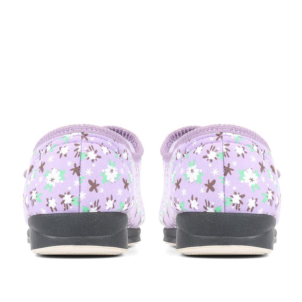 Extra Wide Fit Fully Adjustable Slippers - BETINA / 321 651 image 2