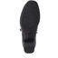 Polished Leather Heeled Ankle Boots - NAP38007 / 324 195 image 3