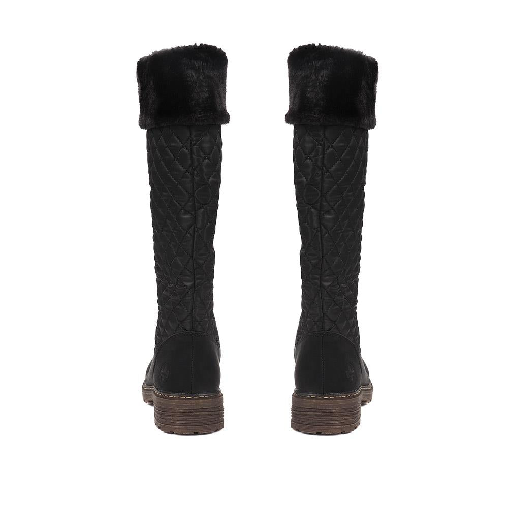 Quilted Fleece-Lined Ladies Boots - RKR38530 / 324 353 image 2
