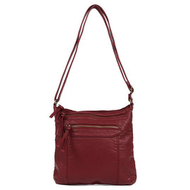 Zip Close Shoulder Bag