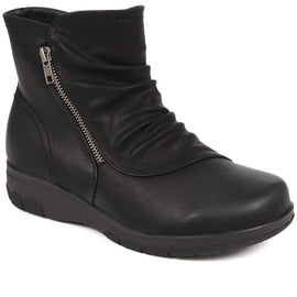 Extra Wide Fit Smart Ankle Boots