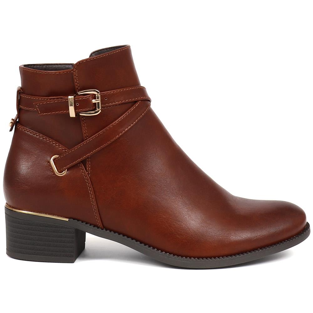 Buckle Ankle Boots - WOIL34019 / 320 404 image 0