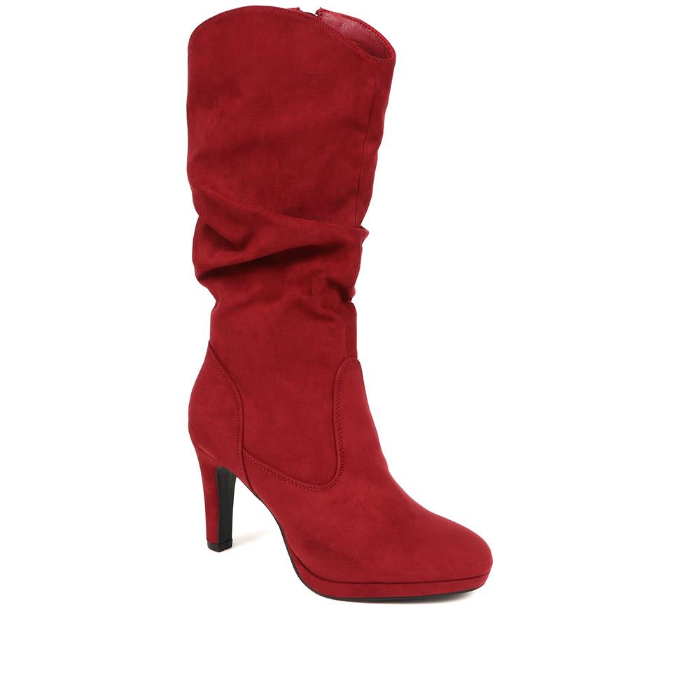 Ladies' Heeled Calf Boots - PLAN38009 / 324 101 image 0