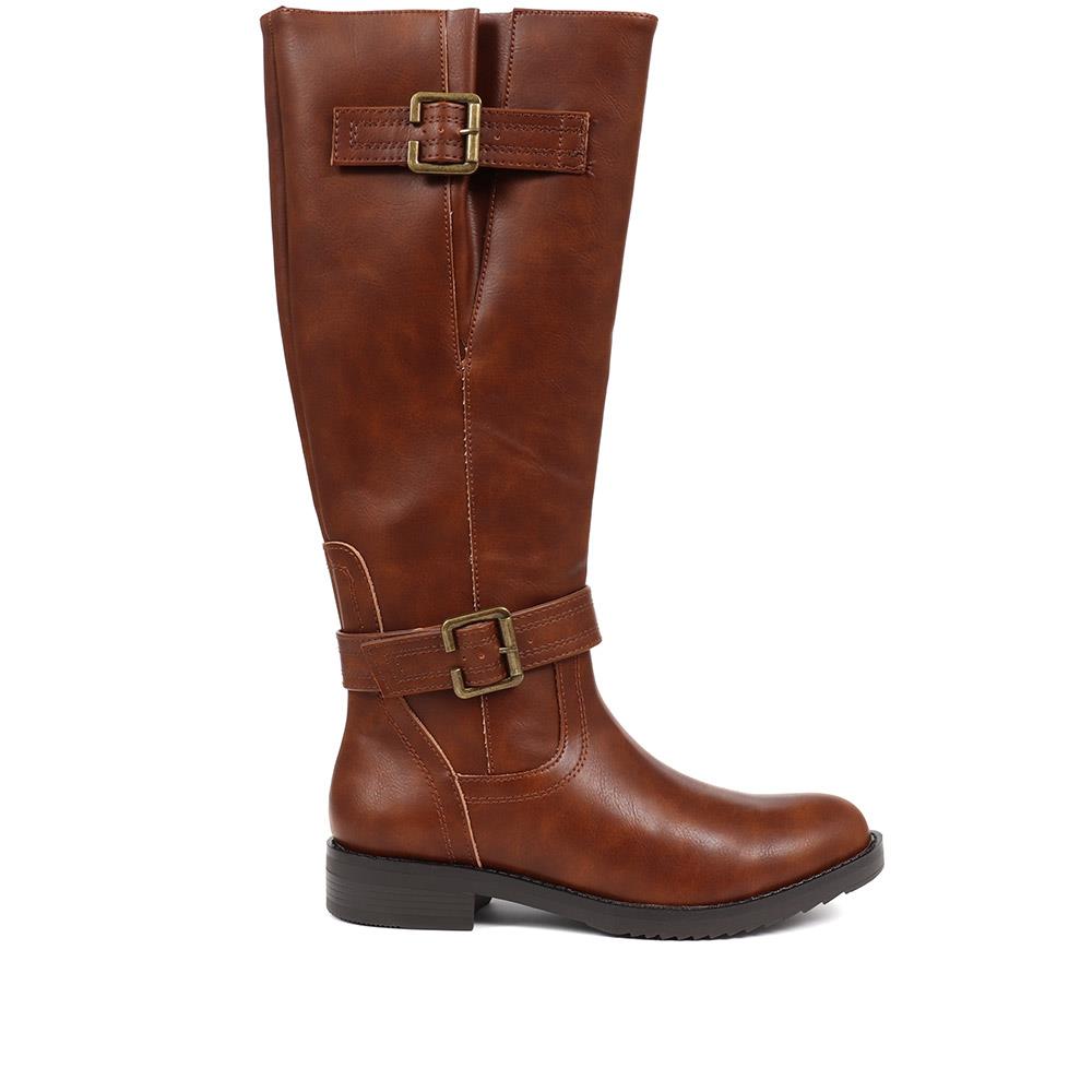 Knee High Flat Boots - PLAN38013 / 324 102 image 1