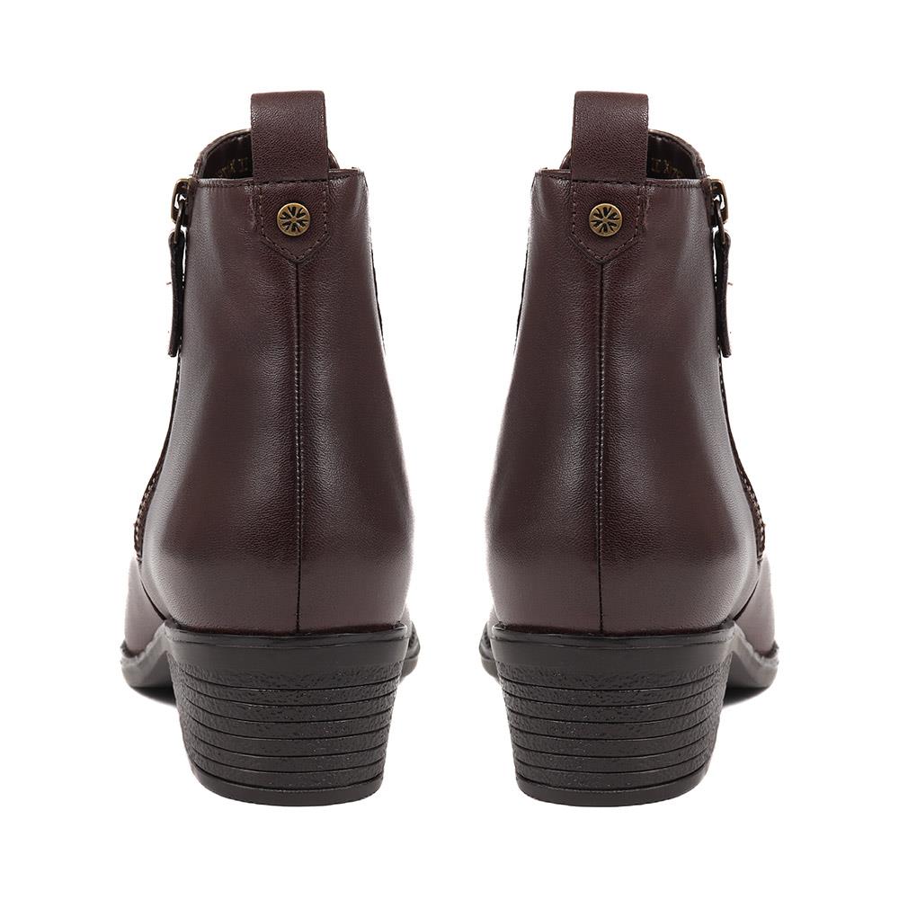 Leather Heeled Chelsea Boots - GUP38500 / 324 315 image 2