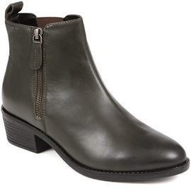 Leather Heeled Chelsea Boots