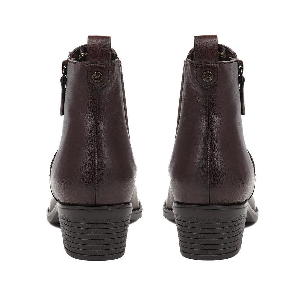 Leather Heeled Chelsea Boots - GUP38500 / 324 315 image 1