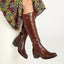 Rachel Medium Calf Fit Leather Rider Boots - RACHELM / 320 894 image 5