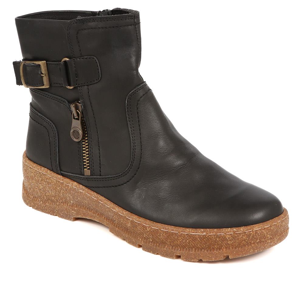 Loretta Leather Ankle Boots - HAK38017 / 324 225 image 0