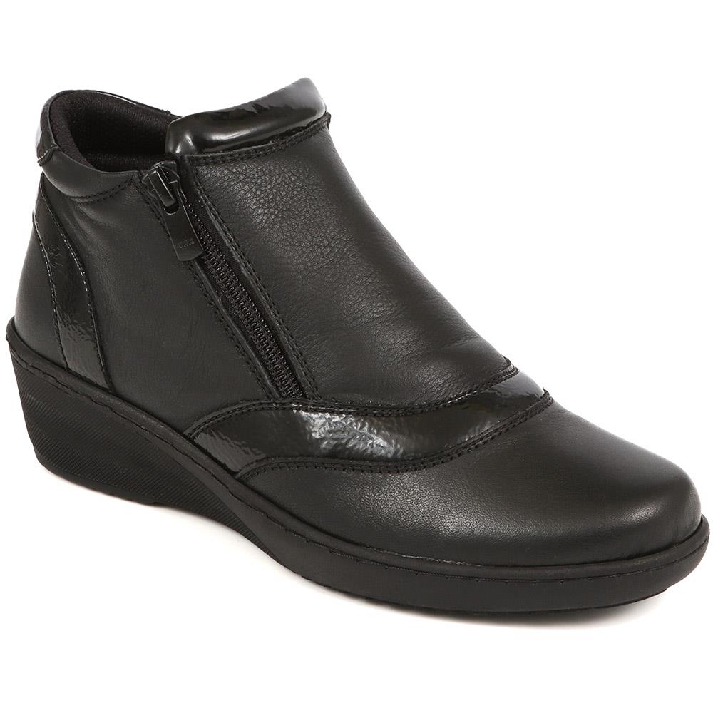 Leather Ankle Boots - LUCK34003 / 321 843 image 3