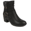 Fleece Trim Heeled Ankle Boots - WOIL38043 / 324 602 image 0