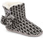 Patterned Knit Slipper Boots - GALOP38009 / 324 484 image 0