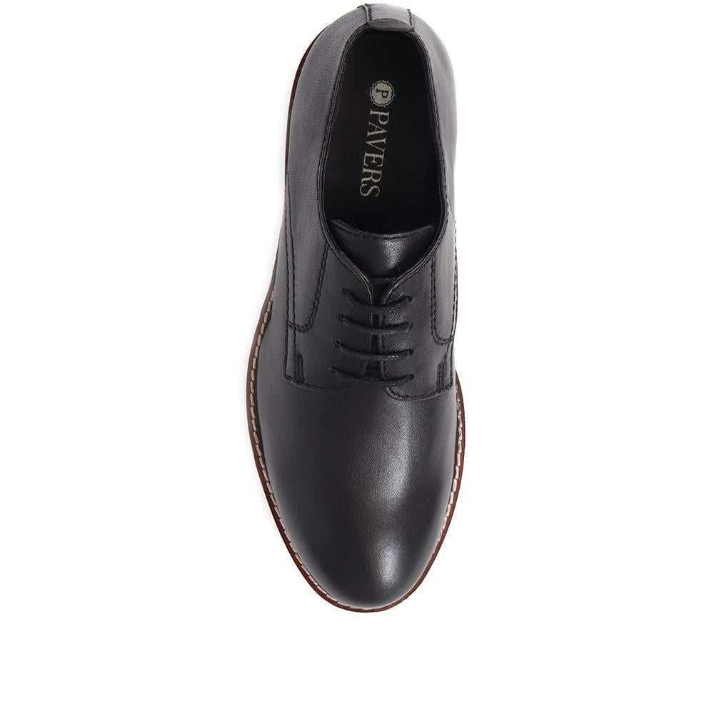 Patent Leather Lace Up Brogues - MAGNU38011 / 324 664 image 4