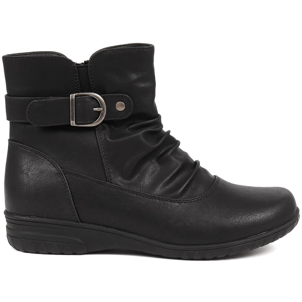 Buckle Detail Ankle Boots  - WBINS38049 / 324 228 image 1