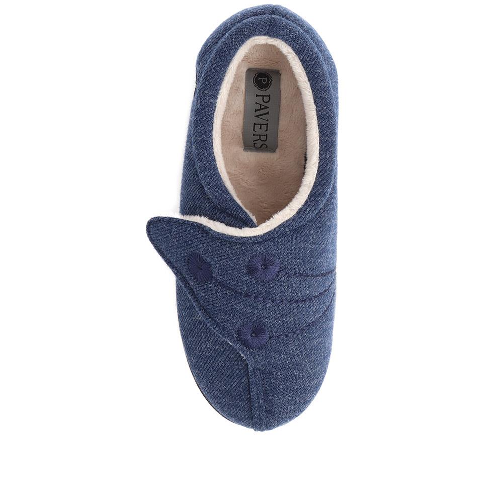 Touch Fasten Full Slippers - QING38020 / 324 692 image 4