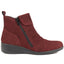 Wide Fit Leather Ankle Boots - KF30003 / 316 379 image 1