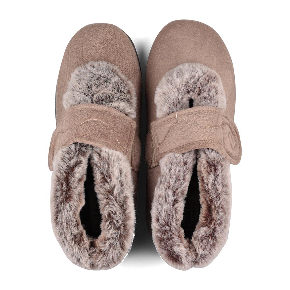 Padders 'Hush' Wide 2E Fit Touch & Close Slipper - HUSH / 409 image 1