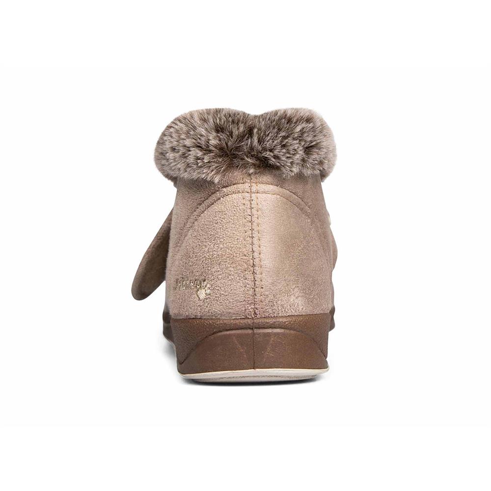 Padders 'Hush' Wide 2E Fit Touch & Close Slipper - HUSH / 409 image 2