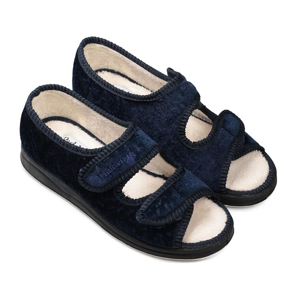 Padders 'Lydia' Extra Wide 2E Fit Slippers - LYDIA / 414-02 image 2