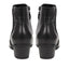 Polished Leather Heeled Ankle Boots - FUTUR38001 / 324 209 image 2