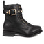 Buckle Strap Lace Up Boots - PINA / 324 581 image 1