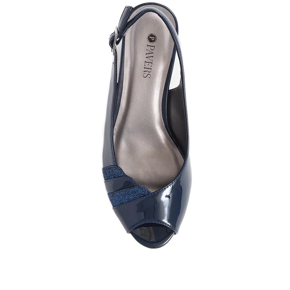 Slingback Heeled Sandals  - HUANG38001 / 324 229 image 4