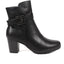 Buckle Detail Heeled Ankle Boots - WBINS38141 / 324 513 image 1