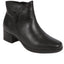 Polished Leather Heeled Ankle Boots - NAP38005 / 324 194 image 0