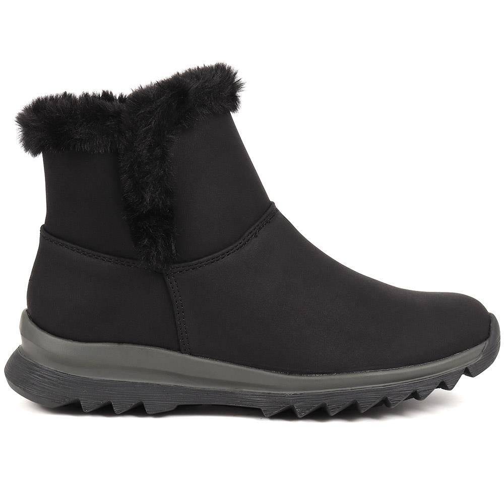 Fleece Lined Ankle Boots - WBINS38125 / 324 523 image 1