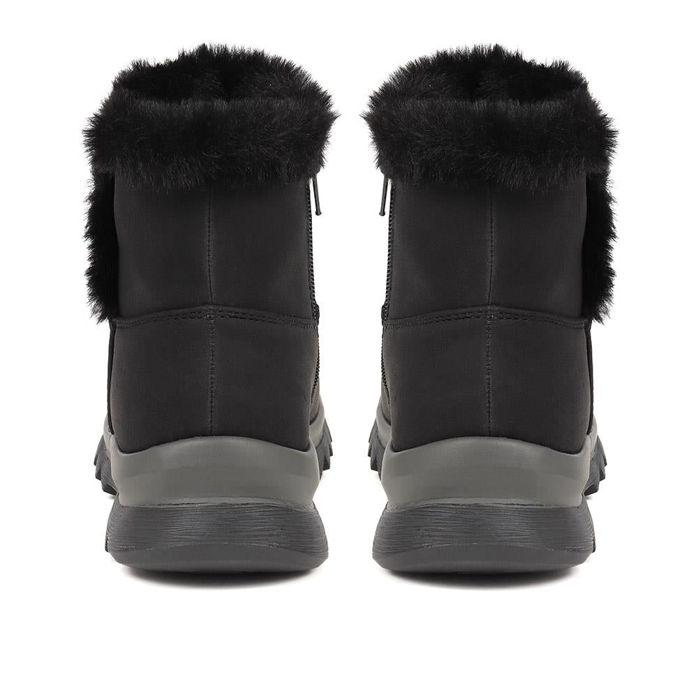 Fleece Lined Ankle Boots - WBINS38125 / 324 523 image 2