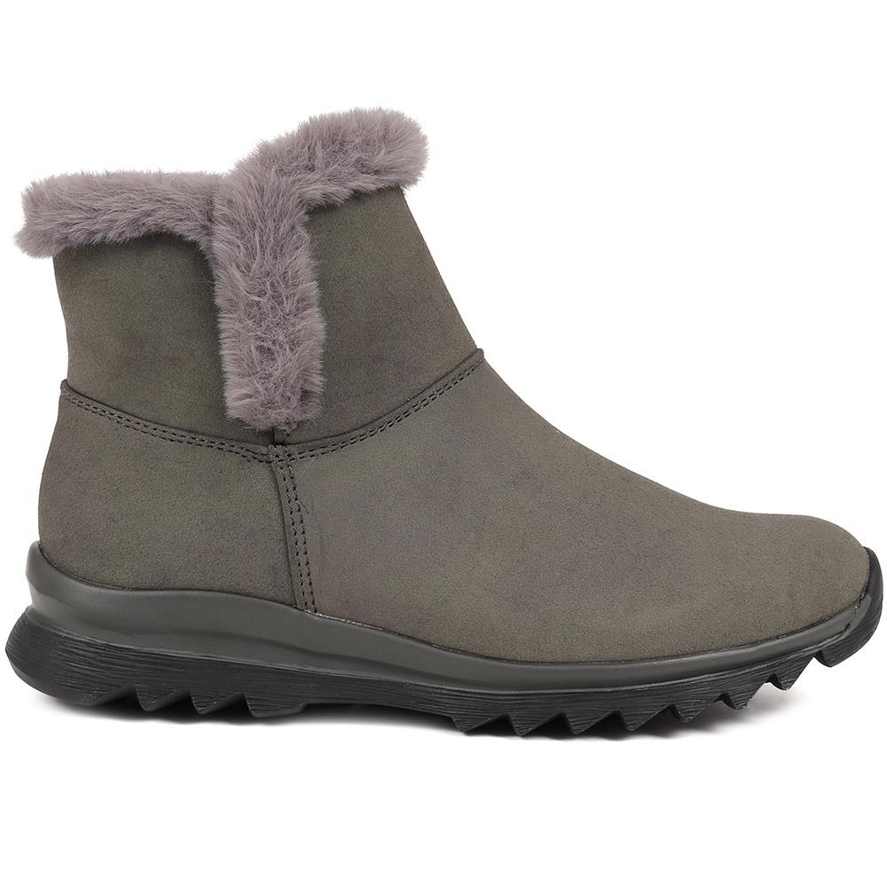 Fleece Lined Ankle Boots - WBINS38125 / 324 523 image 1