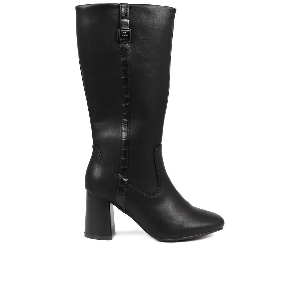 Knee High Heeled Boots - WOIL38055 / 324 885 image 1