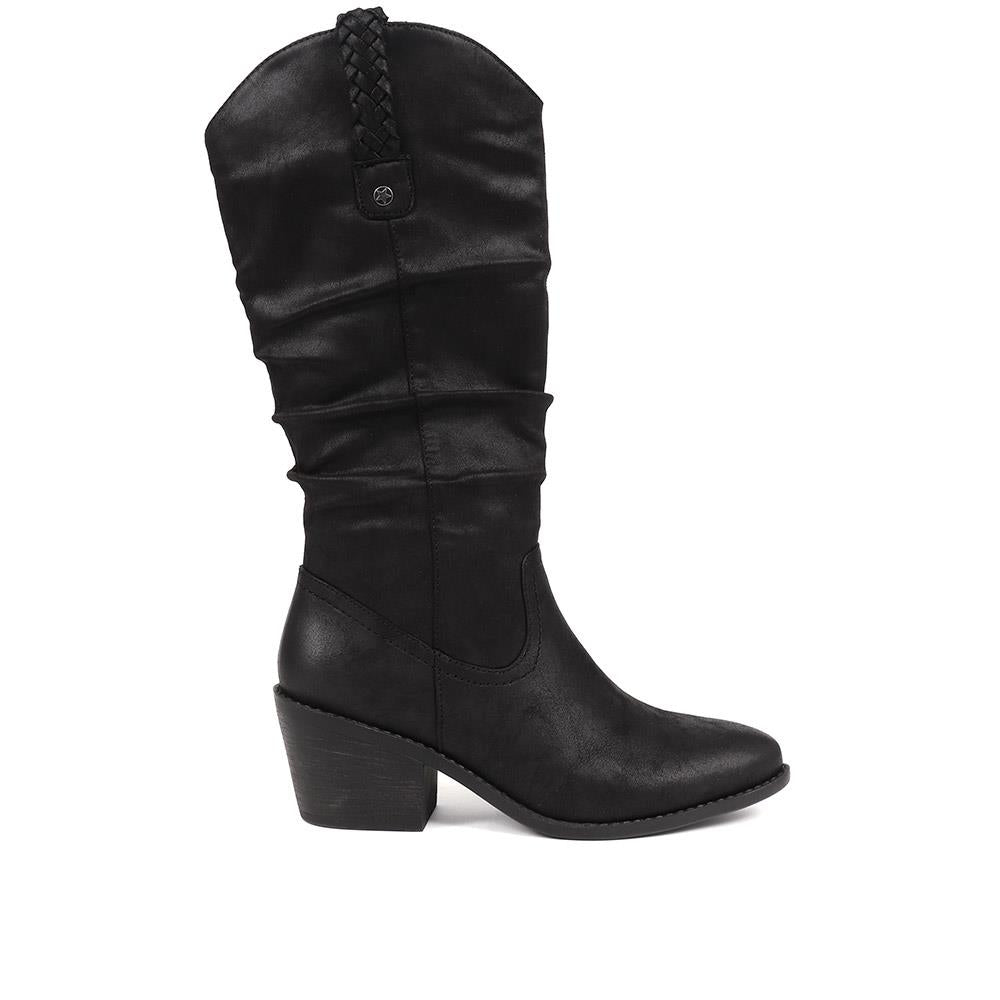 Mid-Calf Western Style Boots - WOIL38053 / 324 870 image 1