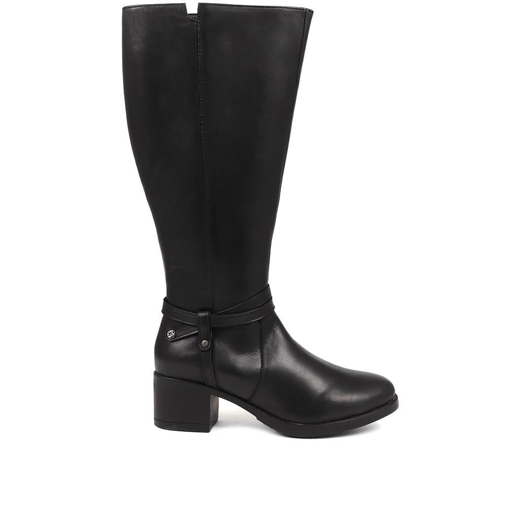 Leather Knee High Boots - HARER38005 / 324 592 image 1