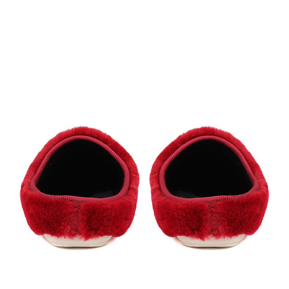 Faux Fur Mule Slippers  - FLY38017 / 324 105 image 2